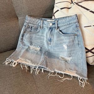 Pacsun Denim Mini Skirt